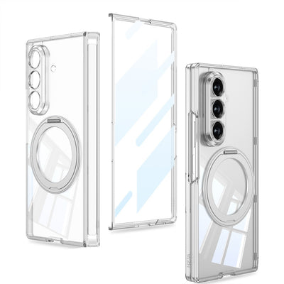 Galaxy Z Fold 8 Ultra M-safe Şarj Özellikli Zore Kıpta KPT-02 Standlı Kapak