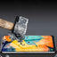 Galaxy M30S Zore Kenarları Kırılmaya Dayanıklı Cam Ekran Koruyucu Siyah