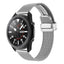 Gear S3 (22mm) Zore KRD-85 22mm Metal Kordon Gümüş