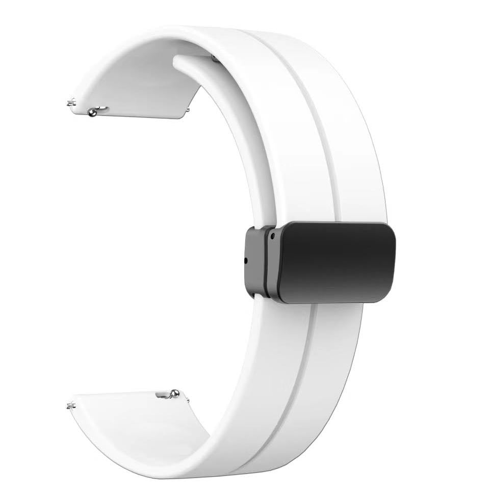 Gear S3 KRD-84 22mm Silikon Kordon Beyaz
