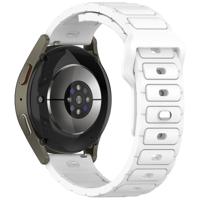 Gear S3 Zore KRD-132 22mm Silikon Kordon Strap Kayış Beyaz