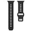 Gear S3 Zore KRD-135 22mm Silikon Kordon Strap Kayış Gri-Siyah
