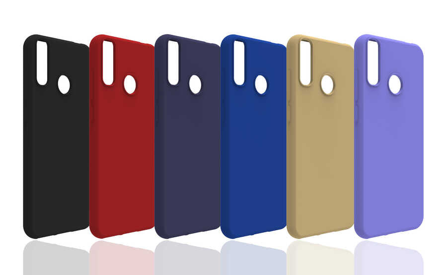 General Mobile 10 Kılıf Zore Biye Silikon Kırmızı