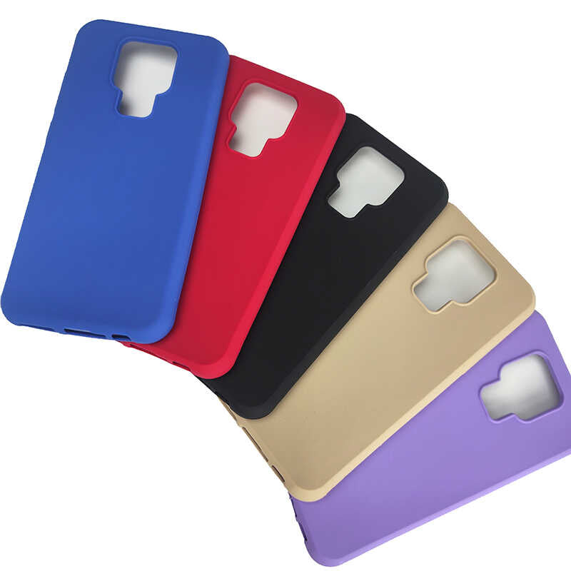 General Mobile 20 Kılıf Zore Biye Silikon Mor