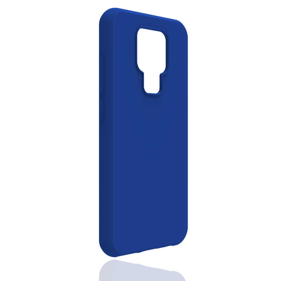 General Mobile 20 Kılıf Zore Biye Silikon Mavi