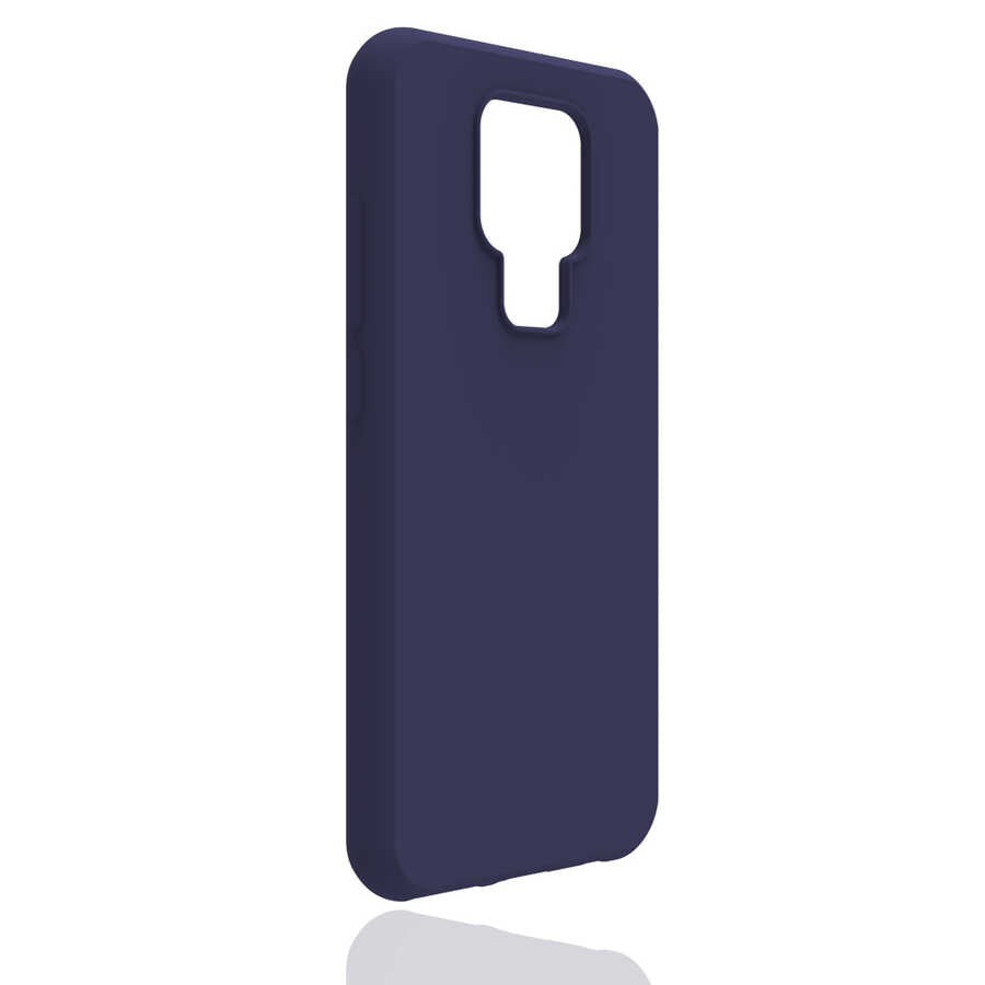 General Mobile 20 Kılıf Zore Biye Silikon Lacivert