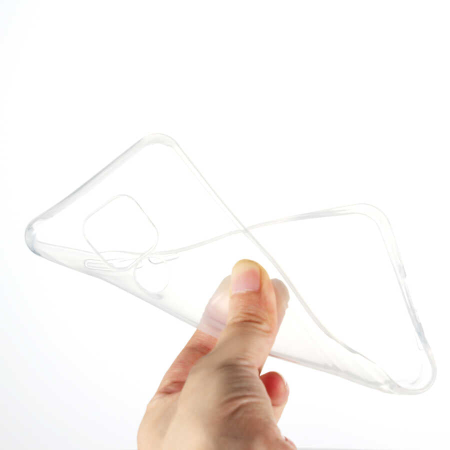 General Mobile 20 Kılıf Zore Süper Silikon Kapak Renksiz
