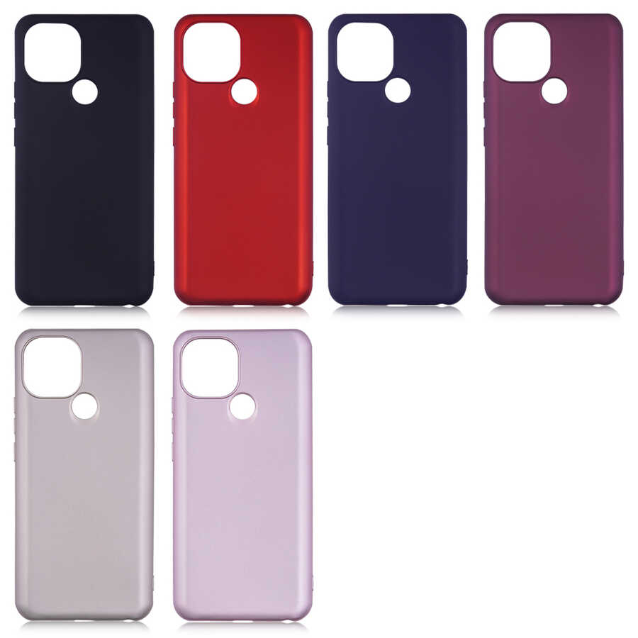 General Mobile 21 Kılıf Zore Premier Silikon Kapak Rose Gold