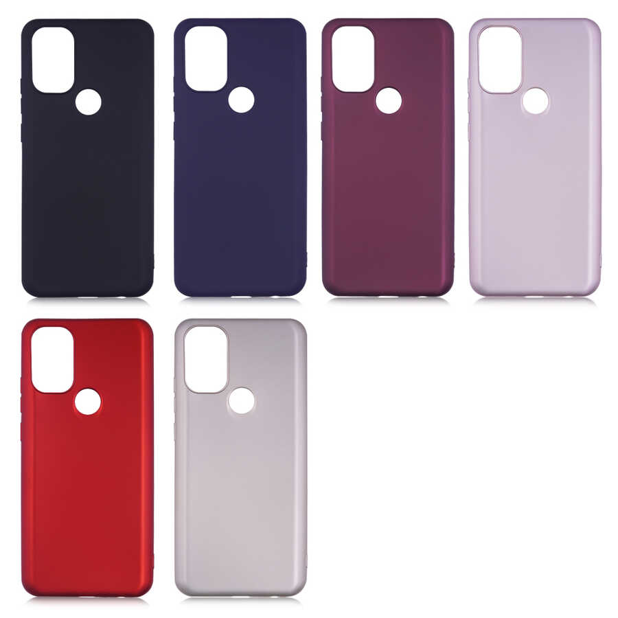 General Mobile 21 Plus Kılıf Zore Premier Silikon Kapak Gold