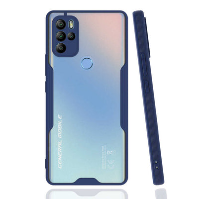 General Mobile 21 Pro Kılıf Zore Parfe Kapak Lacivert