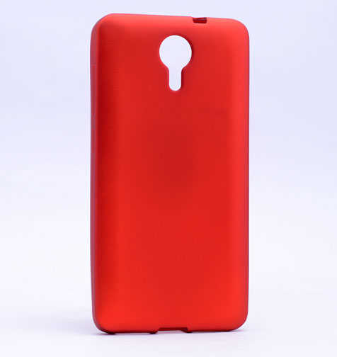 General Mobile 4G Android One Kılıf Zore Premier Silikon Kapak Kırmızı