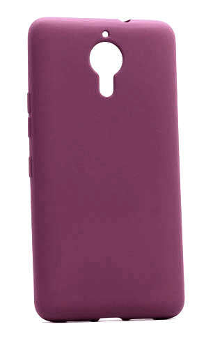 General Mobile 5 Plus Kılıf Zore Premier Silikon Kapak Mürdüm