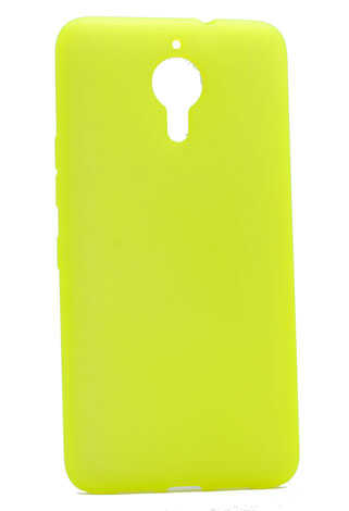 General Mobile 5 Plus Kılıf Zore Premier Silikon Kapak Sarı