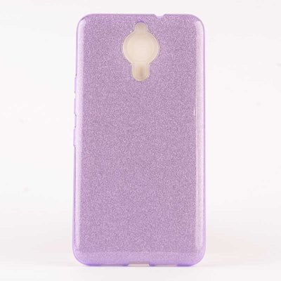General Mobile 5 Plus Kılıf Zore Shining Silikon Mor