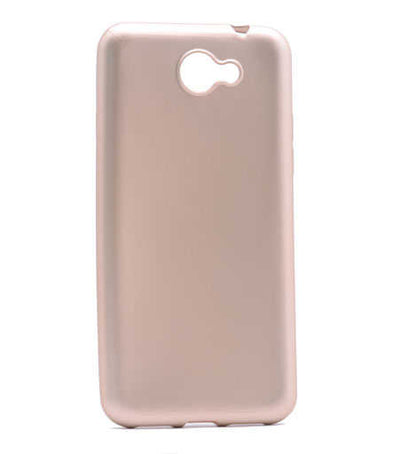 General Mobile 6 Kılıf Zore Premier Silikon Kapak Gold