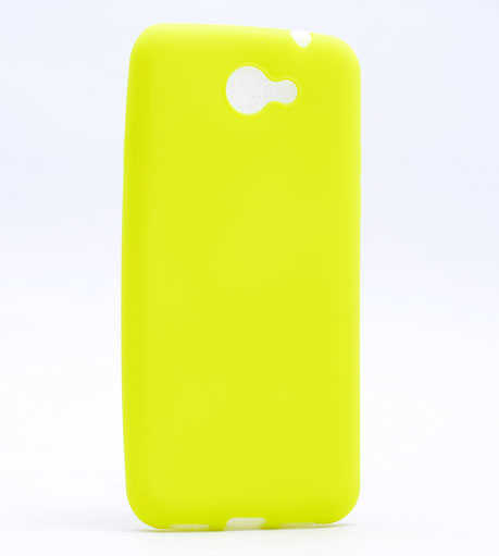 General Mobile 6 Kılıf Zore Premier Silikon Kapak Sarı