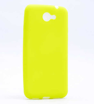 General Mobile 6 Kılıf Zore Premier Silikon Kapak Gold