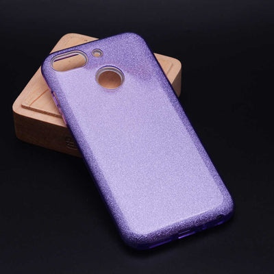 General Mobile 8 Go Kılıf Zore Shining Silikon Mor