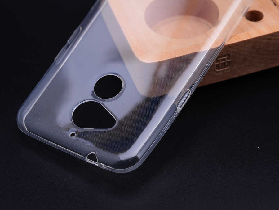 General Mobile 8 Kılıf Zore Süper Silikon Kapak Renksiz