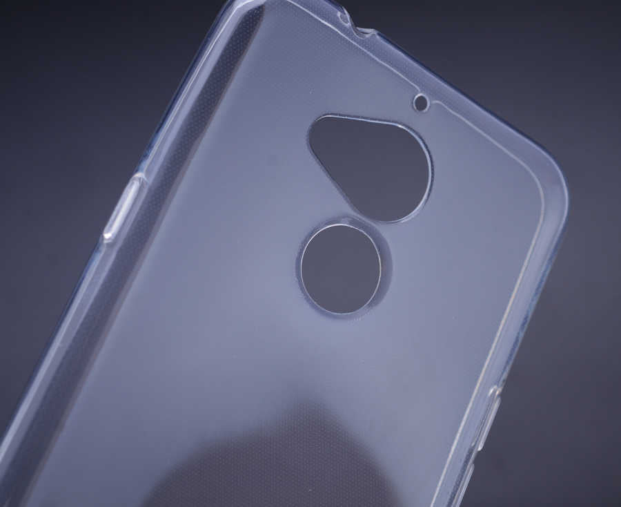 General Mobile 8 Kılıf Zore Süper Silikon Kapak Renksiz