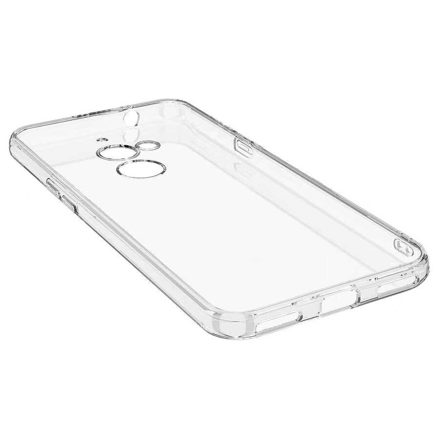 General Mobile 8 Kılıf Zore Kamera Korumalı Süper Silikon Kapak Renksiz