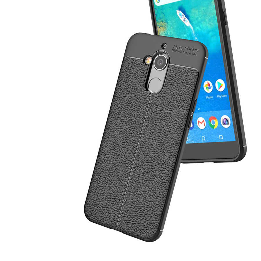 General Mobile 8 Kılıf Zore Niss Silikon Kapak Kırmızı