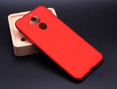 General Mobile 8 Kılıf Zore Premier Silikon Kapak Kırmızı