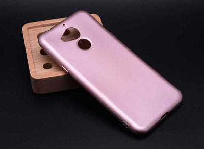 General Mobile 8 Kılıf Zore Premier Silikon Kapak Rose Gold