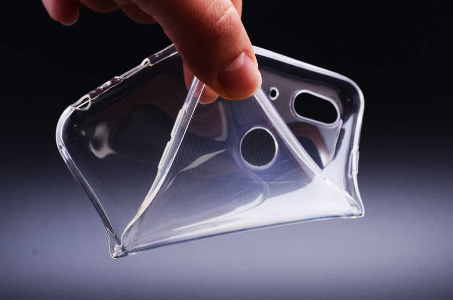 General Mobile 8 Go Kılıf Zore Süper Silikon Kapak Renksiz