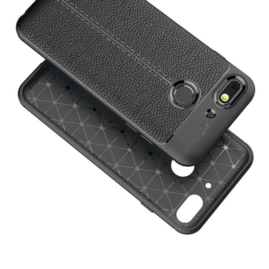 General Mobile 8 Go Kılıf Zore Niss Silikon Kapak Siyah