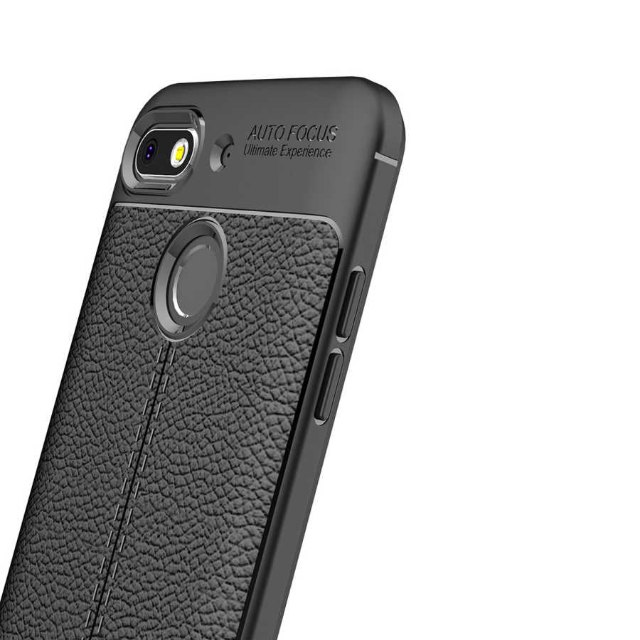 General Mobile 8 Go Kılıf Zore Niss Silikon Kapak Siyah