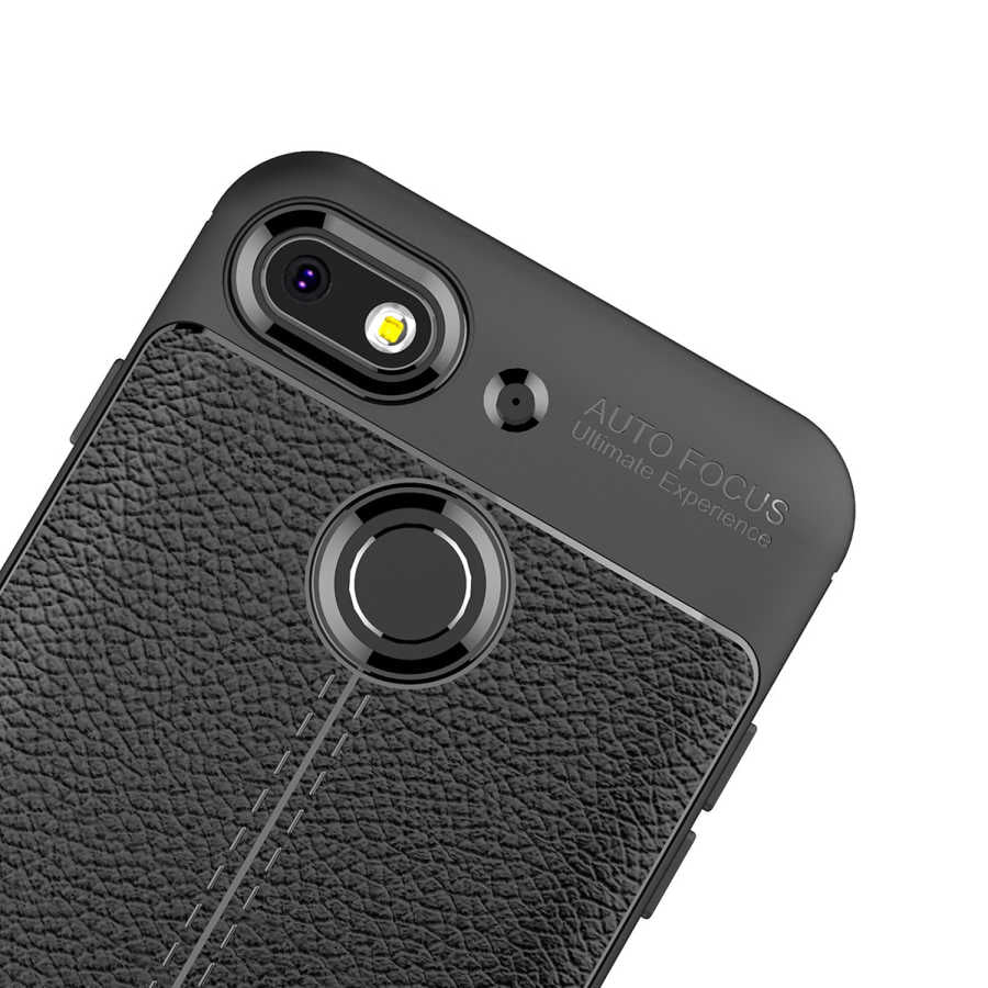 General Mobile 8 Go Kılıf Zore Niss Silikon Kapak Siyah
