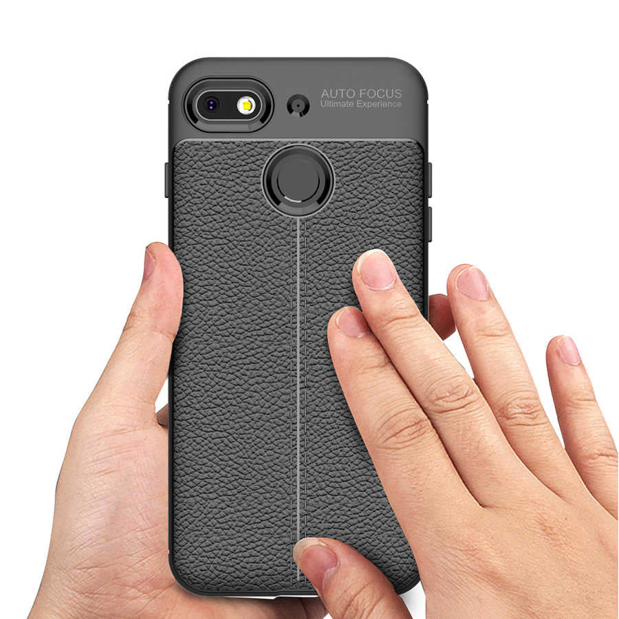 General Mobile 8 Go Kılıf Zore Niss Silikon Kapak Siyah
