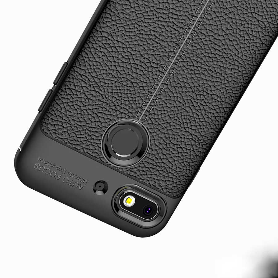 General Mobile 8 Go Kılıf Zore Niss Silikon Kapak Siyah