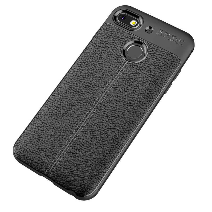 General Mobile 8 Go Kılıf Zore Niss Silikon Kapak Siyah
