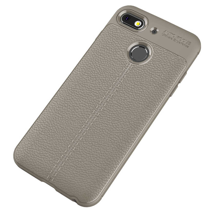General Mobile 8 Go Kılıf Zore Niss Silikon Kapak Siyah