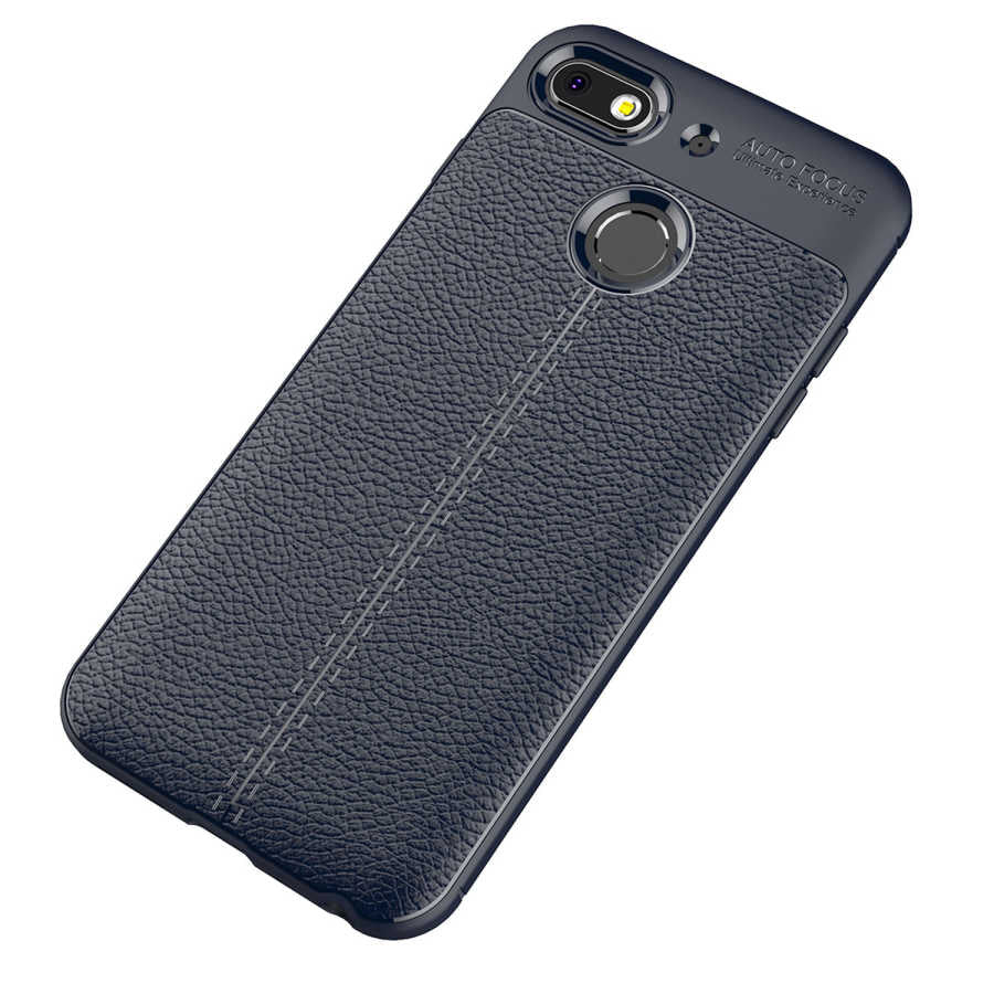 General Mobile 8 Go Kılıf Zore Niss Silikon Kapak Siyah