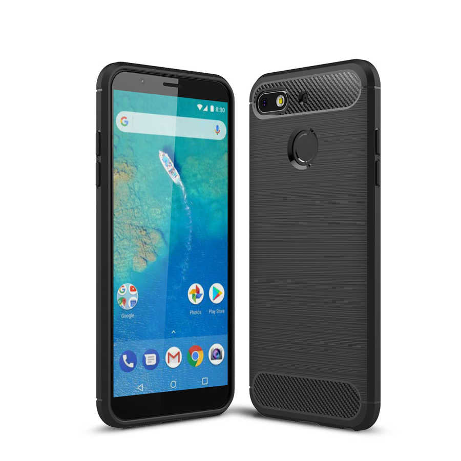 General Mobile 8 Go Kılıf Zore Room Silikon Kapak Siyah