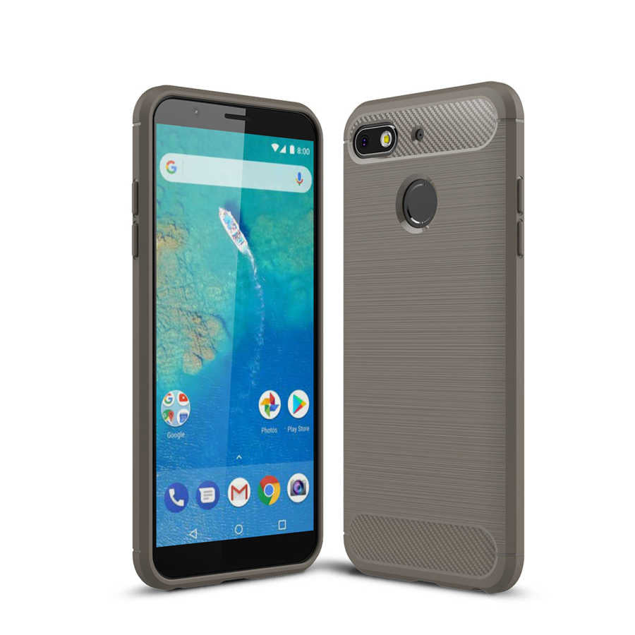 General Mobile 8 Go Kılıf Zore Room Silikon Kapak Gri