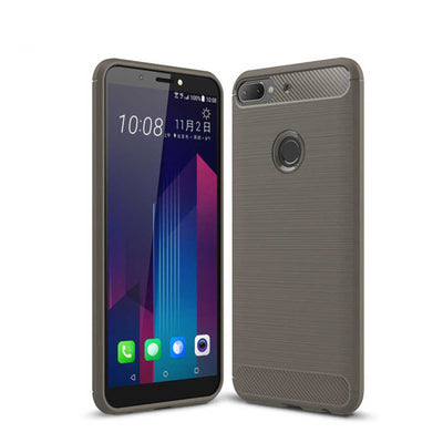 HTC Desire 12 Plus Kılıf Zore Room Silikon Kapak Siyah