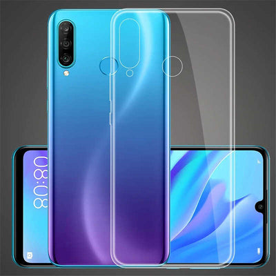Huawei Honor 20 Lite Kılıf Zore Süper Silikon Kapak Renksiz