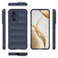 Honor 200 Pro Kılıf Esnek TPU Oyuklu Arka Yüzey Tasarımlı Zore Etnik Silikon Kapak Lacivert