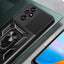 Honor 200 Pro Kılıf Magnetik Standlı Kamera Korumalı Zore Sürgülü Vega Kapak Siyah