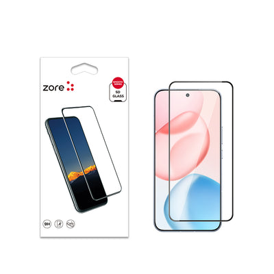 Honor 400 Zore Kenarları Kırılmaya Dayanıklı Cam Ekran Koruyucu