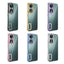 Honor 90 Kılıf Kamera Korumalı Logo Gösteren Zore Omega Kapak Sierra Mavi
