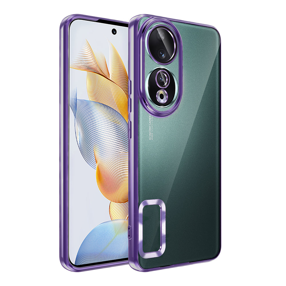 Honor 90 Kılıf Kamera Korumalı Logo Gösteren Zore Omega Kapak