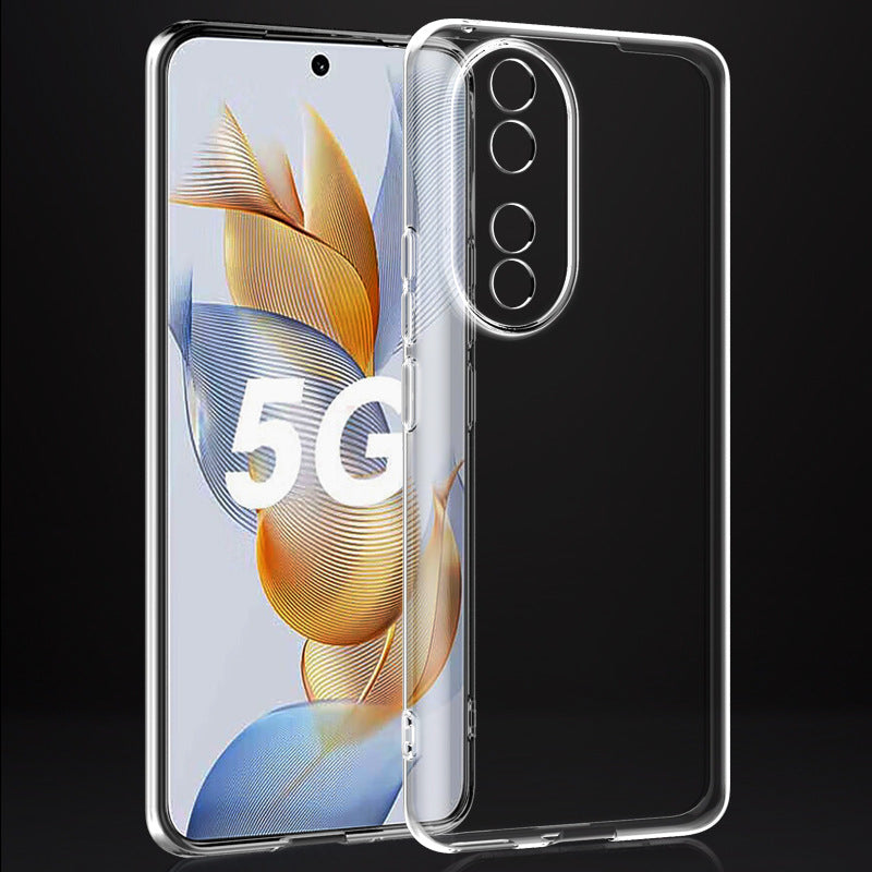 Honor 90 Kılıf Zore Süper Silikon Kapak Renksiz