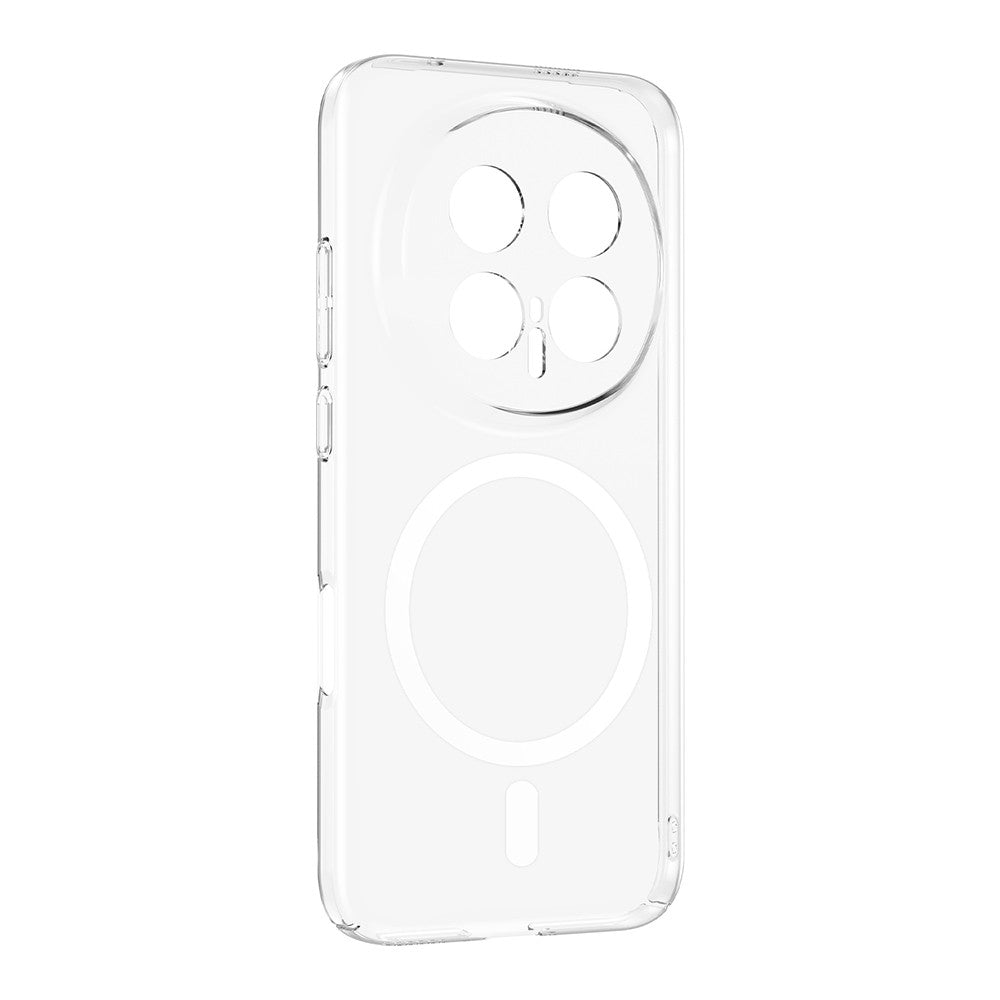 Honor Magic 8 Pro Kamera Korumalı M-Safe Şarj Özellikli Şeffaf Zore London Sert PC Kapak