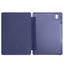 Honor MagicPad 2 Kılıf Zore Tri Folding Kalem Bölmeli Standlı Kılıf Mavi