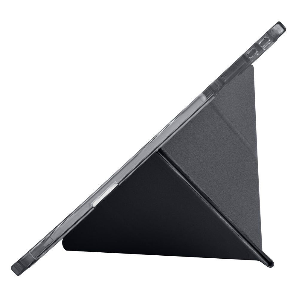 Honor Pad GT Pro Kılıf Zore Tri Folding Kalem Bölmeli Standlı Kılıf Lila